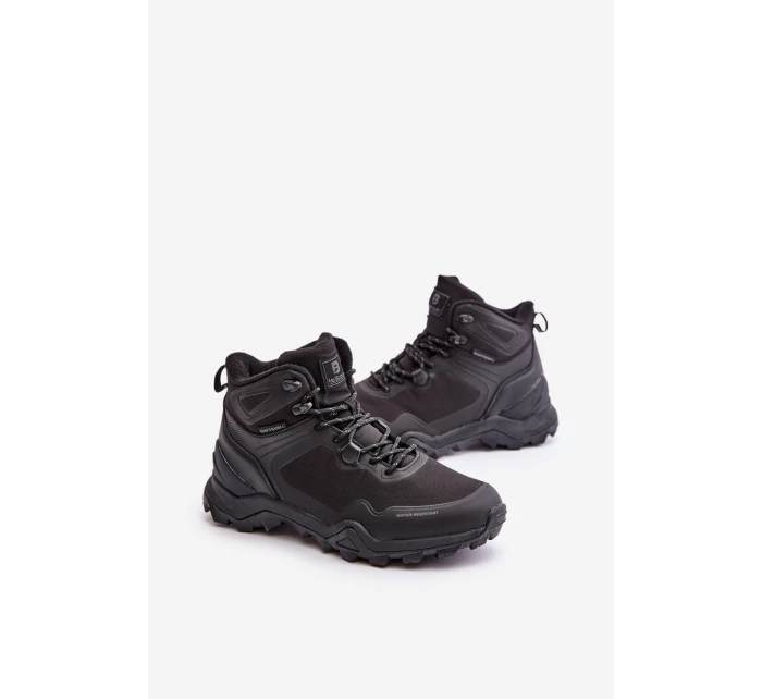 Lehké Zateplené Pánské Trekingové Boty Voděodolné McBraun Černé Lehké Zateplené Pánské Trekingové Boty Voděodolné McBraun Černé