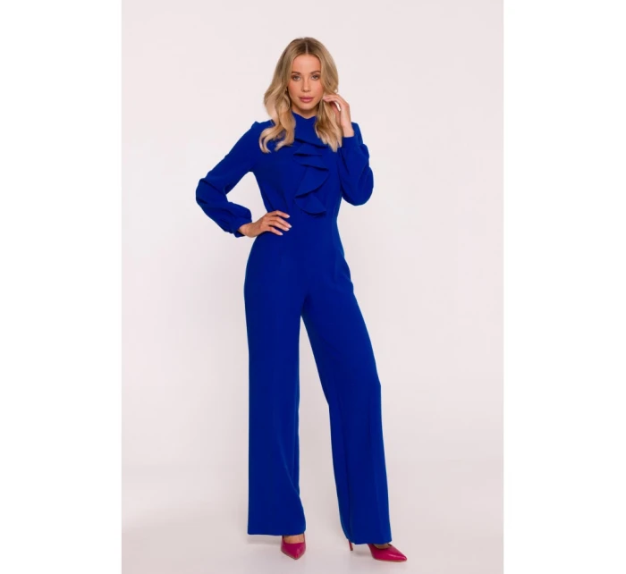 S420 Kombinéza s volánem - královská modř