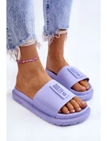 Dámské módní pantofle Big Star - světle fialové Dámské módní pantofle Big Star - světle fialové
