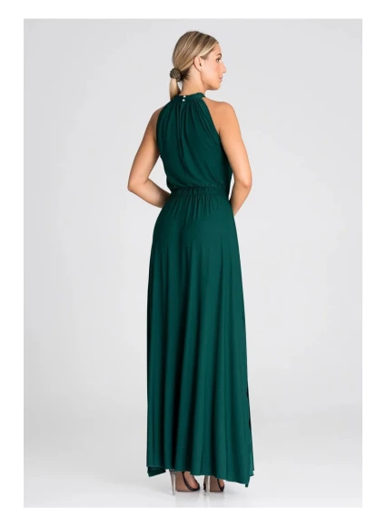 Dámské společenské šaty model 19039309 zelené - Figl