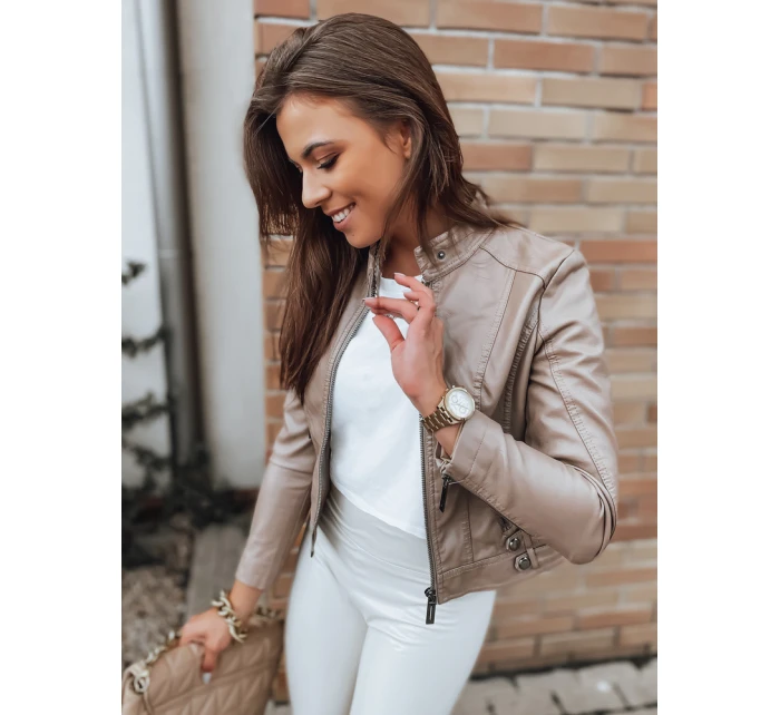 Dámská bunda ALNIS beige FashionStreet TY3041