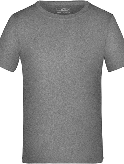 JN Dětské žerzejové sportovní tričko 02. dark melange model 22486257 - Daiber