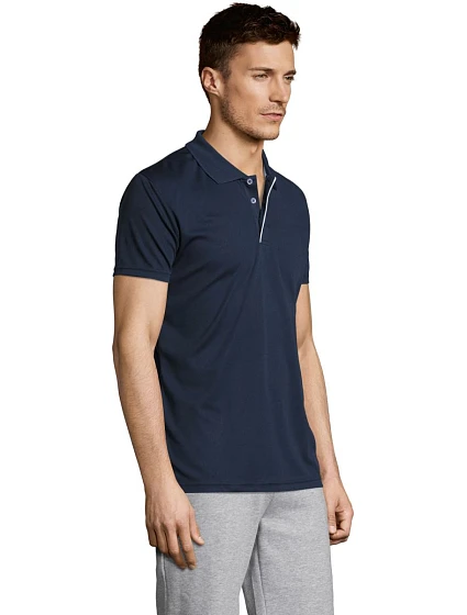 SOL'S Men Pánské piqué sportovní polo black model 22522519 SOL'S Men Pánské piqué sportovní polo black model 22522519