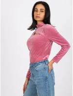 Halenka DHJ BZ 6561.09P tmavě růžová