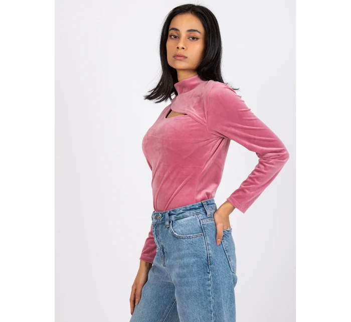 Halenka DHJ BZ 6561.09P tmavě růžová