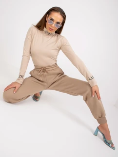 Tepláky EM DR 712.39P tmavě lila