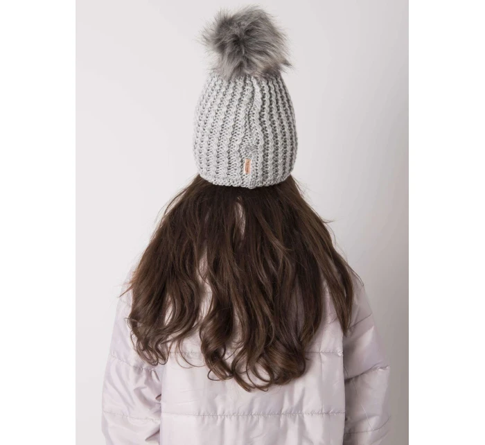 Dámská čepice.17 šedá Dámská čepice.17 šedá