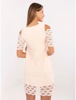 LK SK 506654 šaty.52 broskví