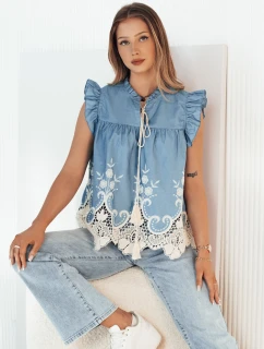 Dámská halenka FATRELA modrá FashionStreet RY2452