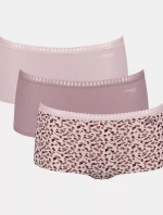 Dámské kalhotky GO Crush Short C3P - UNKNOWN - sv. růžové V001 - SLOGGI