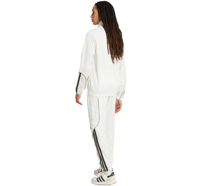 Pánská tepláková souprava adidas 3-Stripes bílo-černá JX5527 Pánská tepláková souprava adidas 3-Stripes bílo-černá JX5527