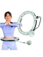 Hula Hop HMS HHM13 s magnety, závažím a zeleným počítadlem Hula Hop HMS HHM13 s magnety, závažím a zeleným počítadlem