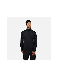 Pánská mikina ROSSIGNOL MID LAYER STRETCH HZ, černá
