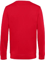 B&C Inspire Crew Neck_° Pánská mikina 01.U31B red