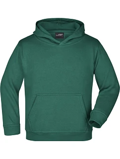 Daiber JN 47K Dětská mikina s kapucí 02.047K dark green