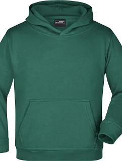 JN Dětská mikina s kapucí 02.0 dark green model 22525544 - Daiber