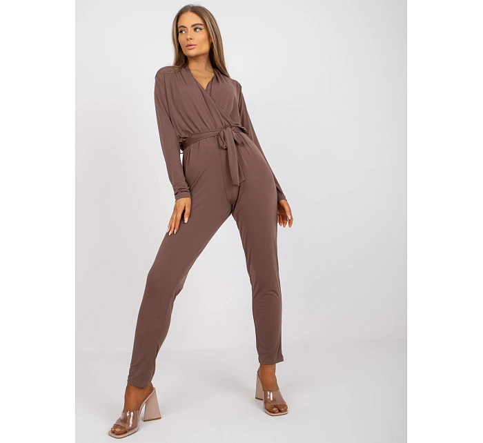 EM KO U603.46P hnědý overal