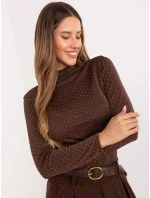 Bluzka IT BZ brązowy model 21441302 - FPrice Bluzka IT BZ brązowy model 21441302 - FPrice