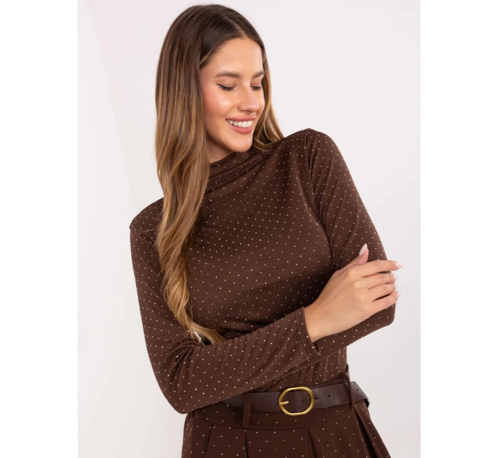 Bluzka IT BZ brązowy model 21441302 - FPrice Bluzka IT BZ brązowy model 21441302 - FPrice