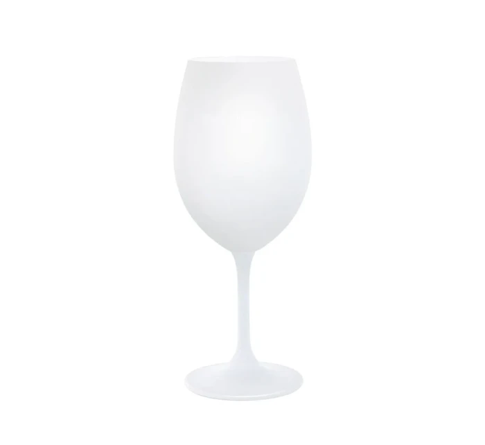 Bílá sklenice na víno 350 ml