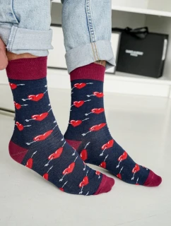 Pánské ponožky Srdce a model 21916644 - Milena