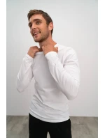 Dámské bavlněné tričko s dlouhými rukávy model 20648021 - Vamp