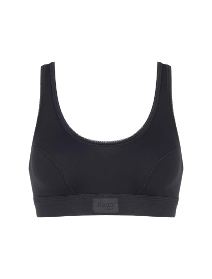 Dámský top Double Comfort T Top - BLACK - černý 0004 - SLOGGI Dámský top Double Comfort T Top - BLACK - černý 0004 - SLOGGI