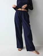 Kalhoty Mix & Match Trousers Poplin modré - TRIUMPH
