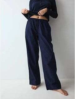 Kalhoty Mix & Match Trousers Poplin modré - TRIUMPH