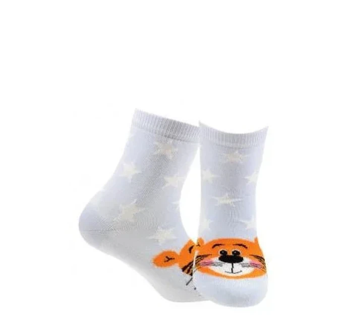 Skarpety  chłopięce wzorowane model 16127234 - Wola