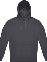 B&C ID.333 Hoodie Unisex mikina s kapucí 01.I333 dark grey
