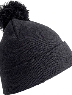 Result Headwear RC 028X Pletená čepice s bambulí 28.028X black