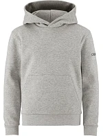 2.0 Hoodie Jr Dětská mikina s kapucí grey melange model 22471421 - Craft Corporate 2.0 Hoodie Jr Dětská mikina s kapucí grey melange model 22471421 - Craft Corporate