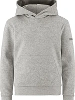Craft Corporate Community 2.0 Hoodie Jr Dětská mikina s kapucí 81.5322 grey melange
