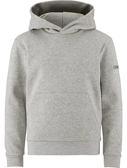 2.0 Hoodie Jr Dětská mikina s kapucí grey melange model 22471421 - Craft Corporate 2.0 Hoodie Jr Dětská mikina s kapucí grey melange model 22471421 - Craft Corporate