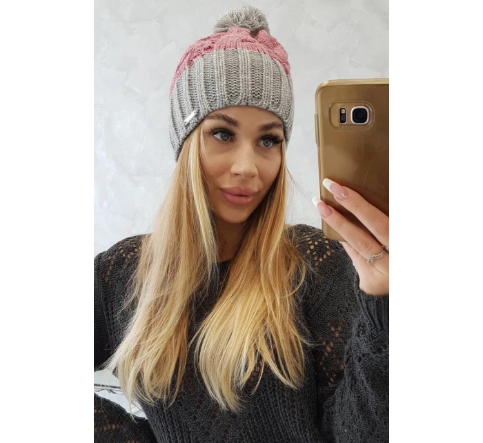 Paris fleecová čepice K212 tmavě model 18750057 - K-Fashion Paris fleecová čepice K212 tmavě model 18750057 - K-Fashion