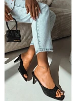 Dámské sandály na podpatku Černé model 22092064 - Boto