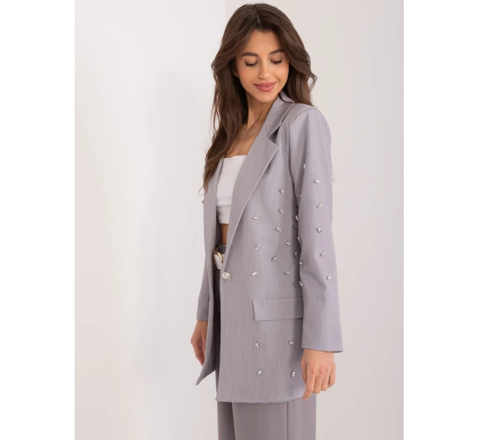 Marynarka DHJ MA model 21217544 szary - FPrice