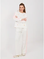 Spodnie dresowe IT DR model 22067076 ecru - FPrice Spodnie dresowe IT DR model 22067076 ecru - FPrice