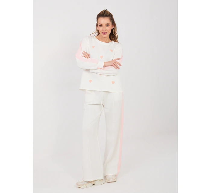 Spodnie dresowe IT DR model 22067076 ecru - FPrice Spodnie dresowe IT DR model 22067076 ecru - FPrice