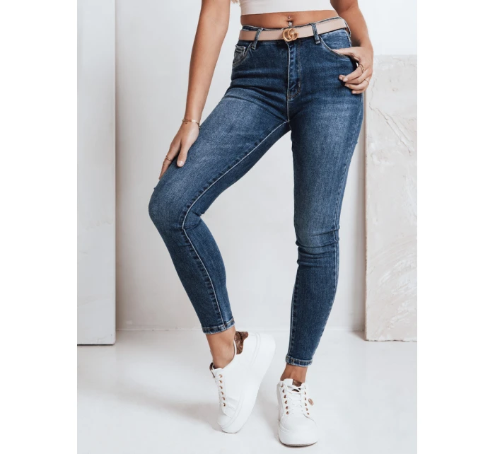 Dámské úzké džíny modré FashionStreet UY2815 Dámské úzké džíny modré FashionStreet UY2815