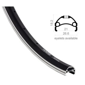 VIPER 26'' 559x21 černý ráfek s 36 otvory. VIPER 26'' 559x21 černý ráfek s 36 otvory.