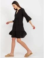 Dámské šaty model 18339365 černé - FPrice