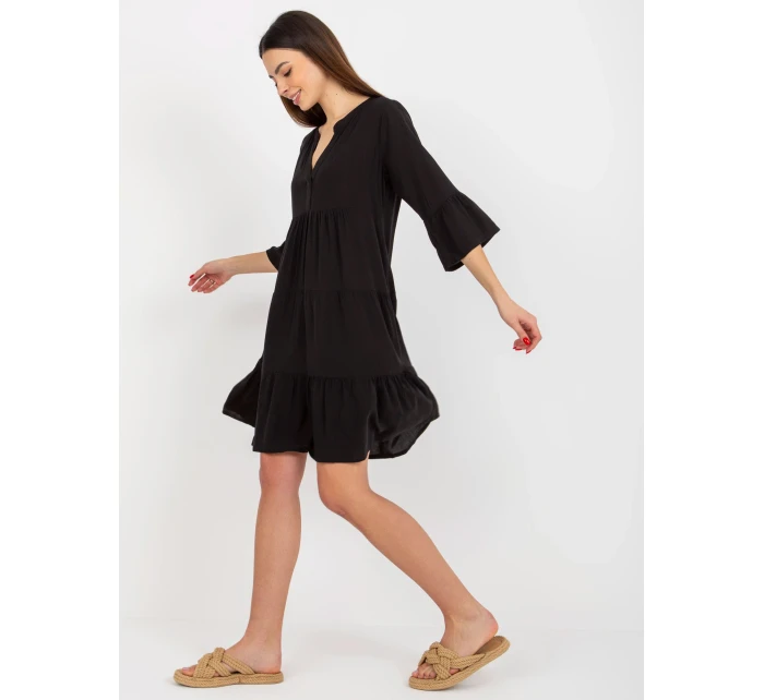 Dámské šaty model 18339365 černé - FPrice