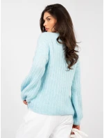 Jumper MI SW 9642.01 světle modrý Jumper MI SW 9642.01 světle modrý