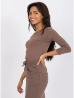 Halenka RV BZ 4690.11 hnědá Halenka RV BZ 4690.11 hnědá