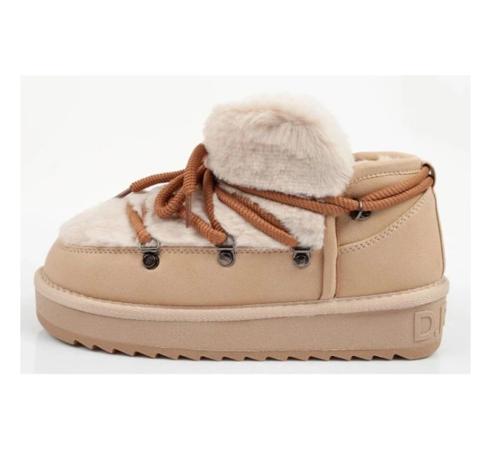 D.Franklin dámské zimní boty [DFSH370011-BEIG] dámské