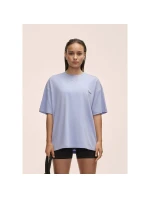 Dámské tričko Casall Oversized Cotton Blend Tee modré - M Dámské tričko Casall Oversized Cotton Blend Tee modré - M