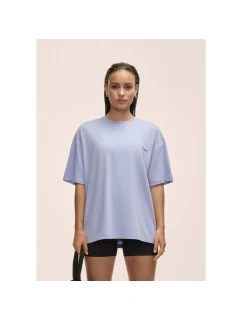 Dámské tričko Casall Oversized Cotton Blend Tee modré - M