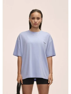 Dámské tričko Casall Oversized Cotton Blend Tee modré - M